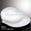 Japon, style, bonne qualité, chinois, coeur, forme, porcelaine, plat, plat